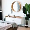 Picture of Wooden dresser with mirror